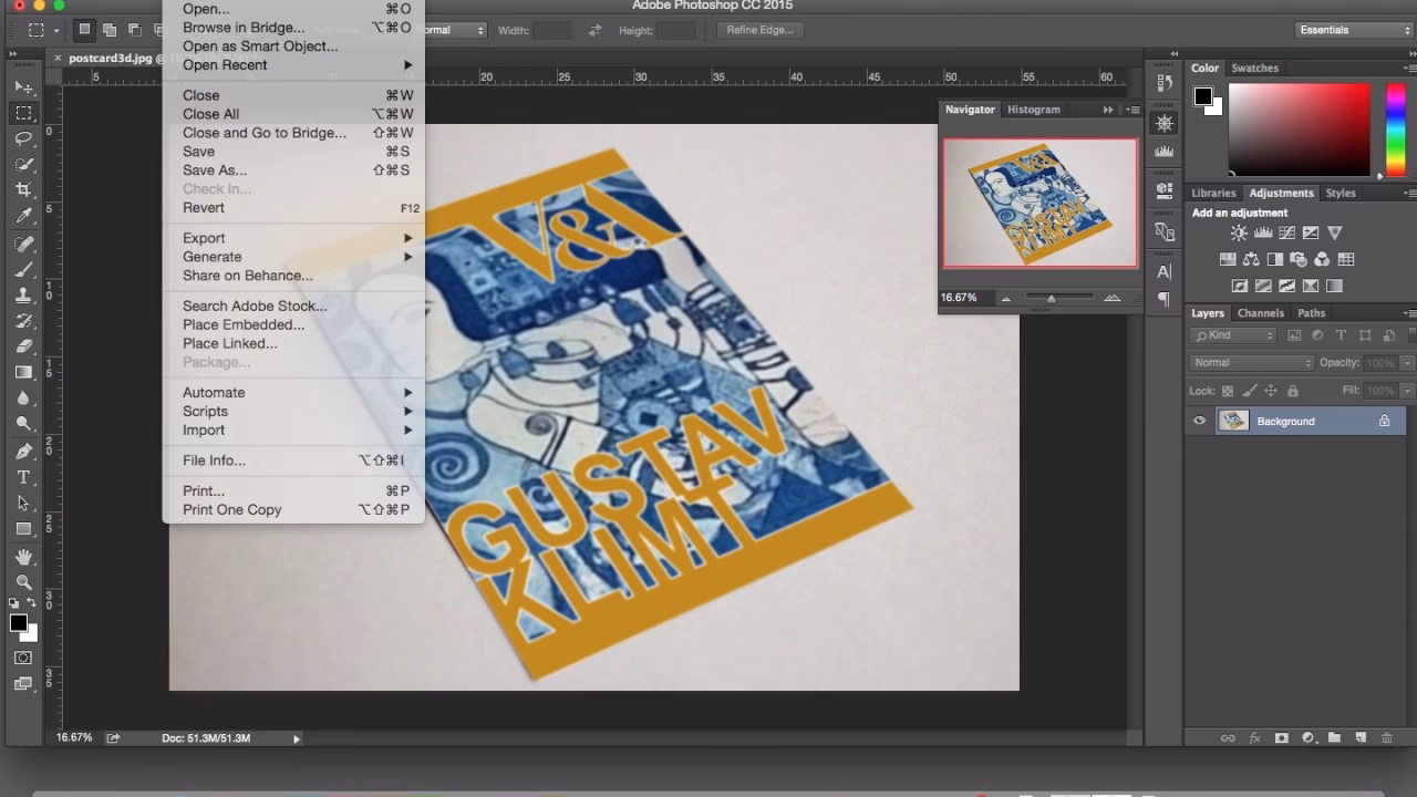 How to make a 3D photo effect in Photoshop?