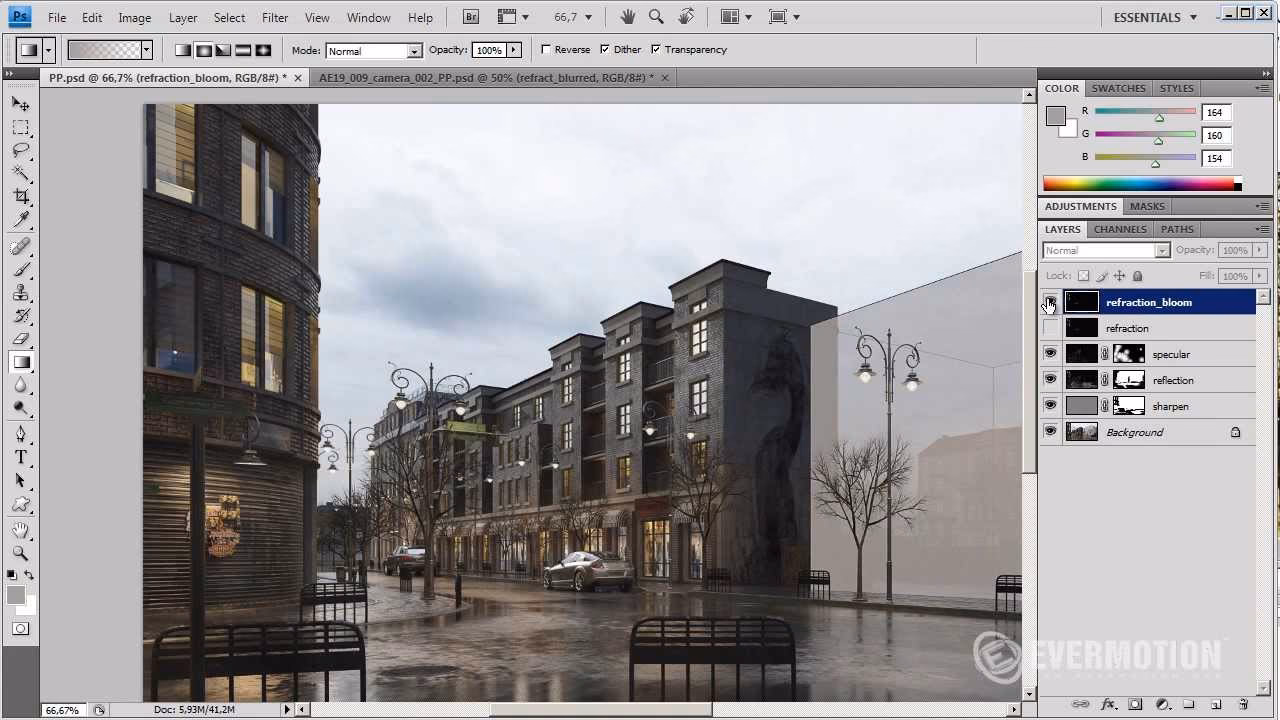 What is the function of 3D rendering?