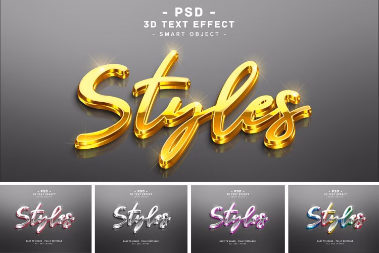 How to make things look 3D in Photoshop?