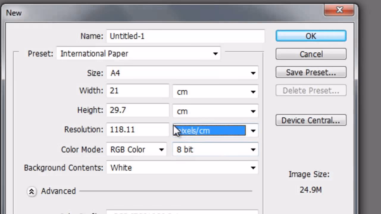 What size is a A4 bag in inches?