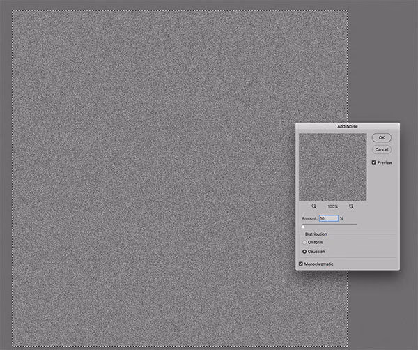 What is adding noise to an image?