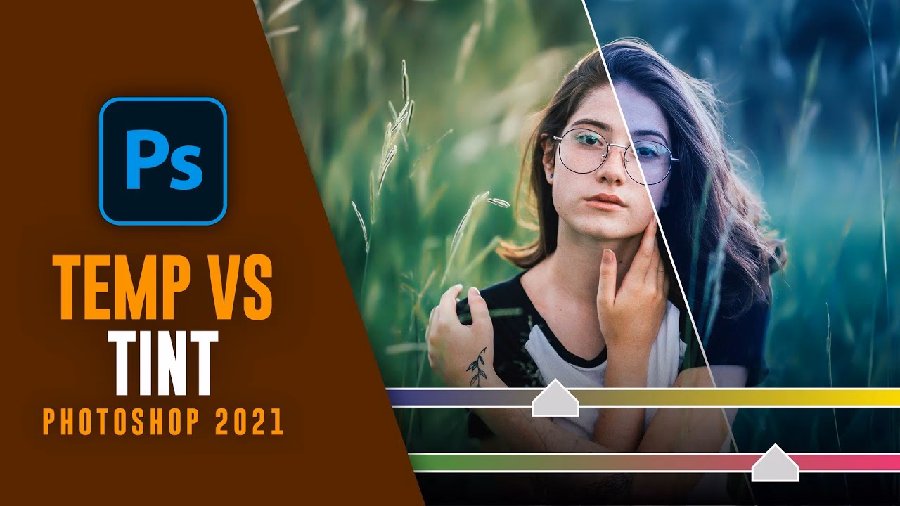Where is the temperature slider in Photoshop?