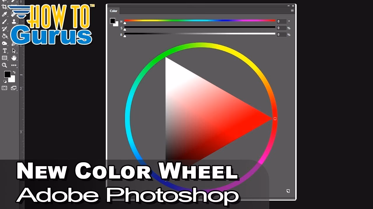 Why do we use color wheels using Adobe Photoshop?