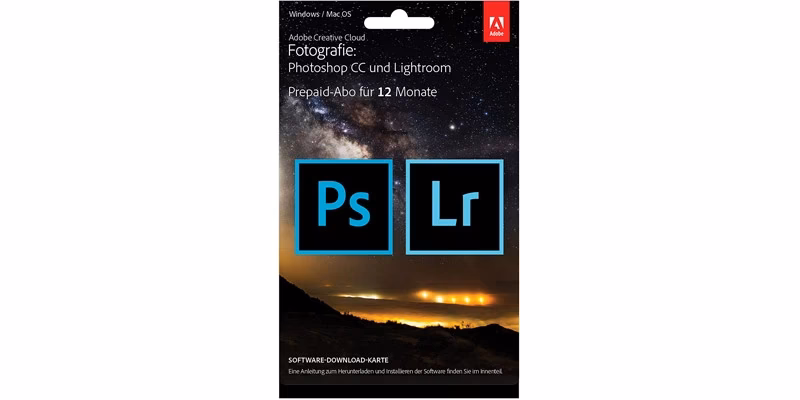 Hvor meget koster Photoshop om måneden?