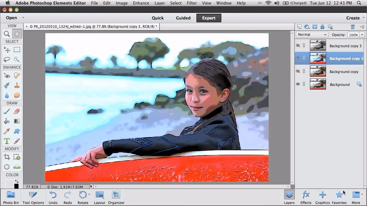 Is Photoshop Elements the same as Photoshop?