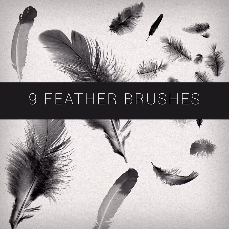 What is a feather brush used for?