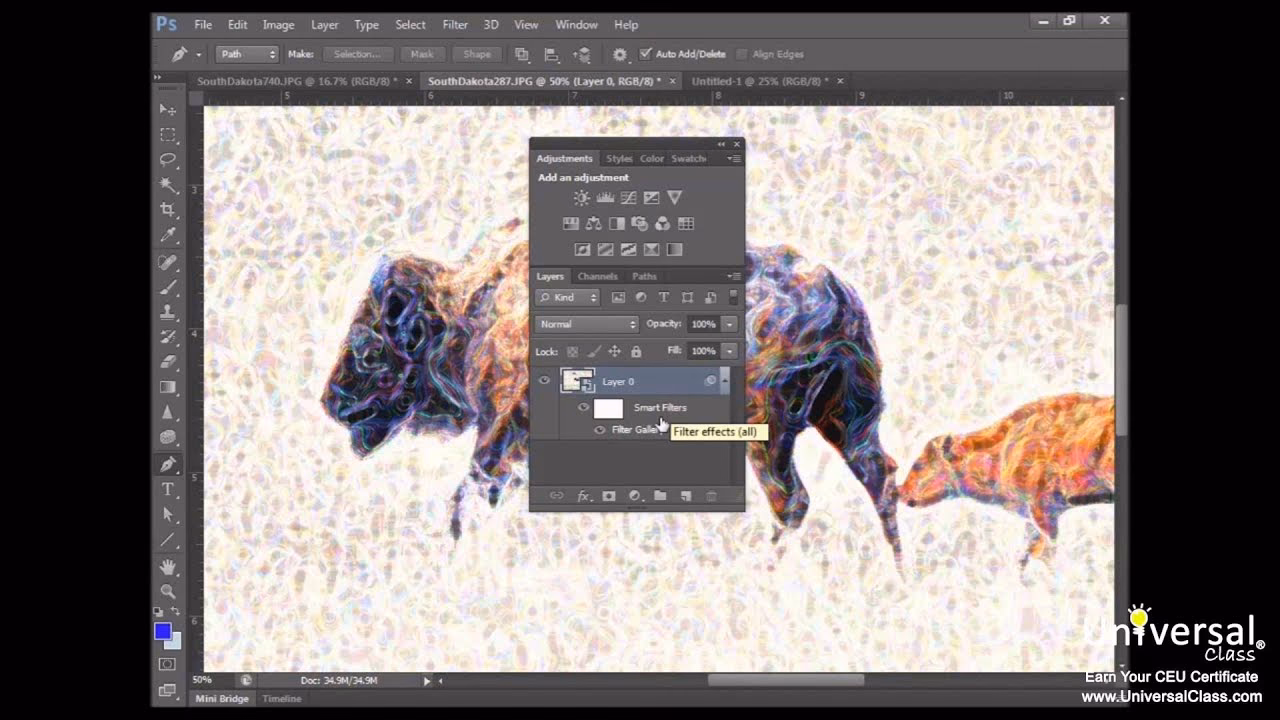 How to apply special effects?