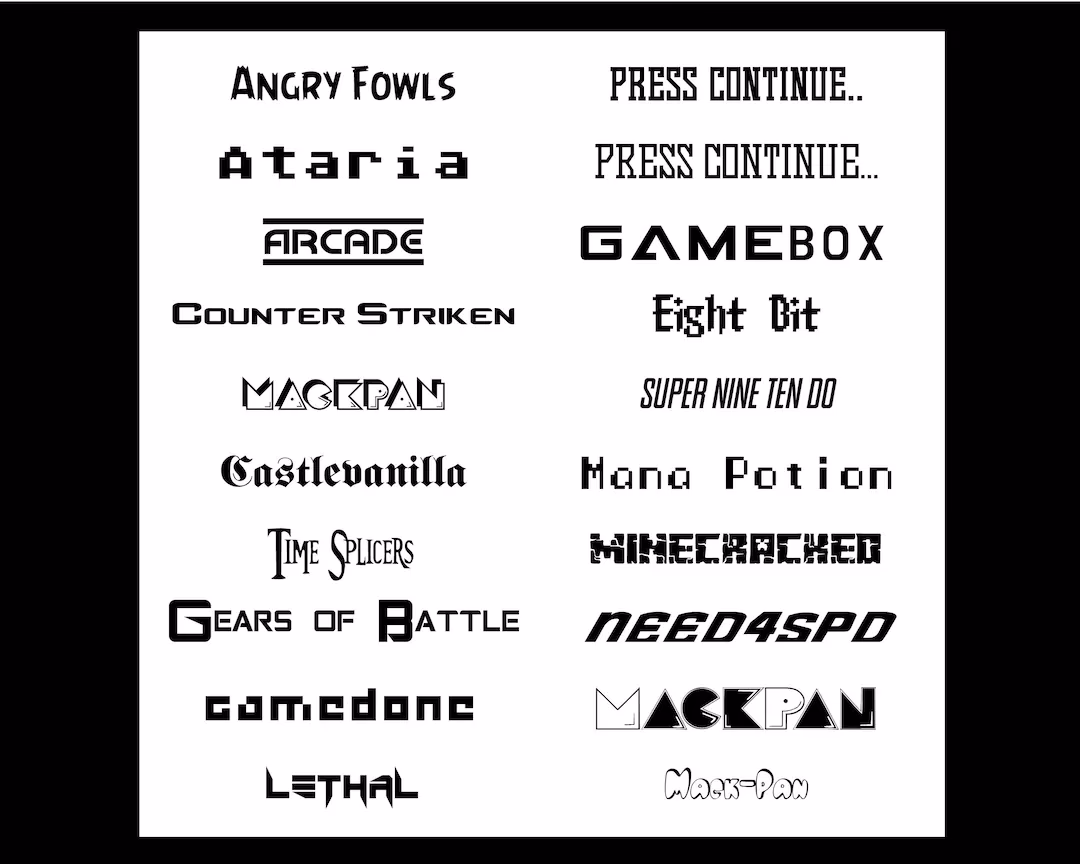 What font is most eye catching?