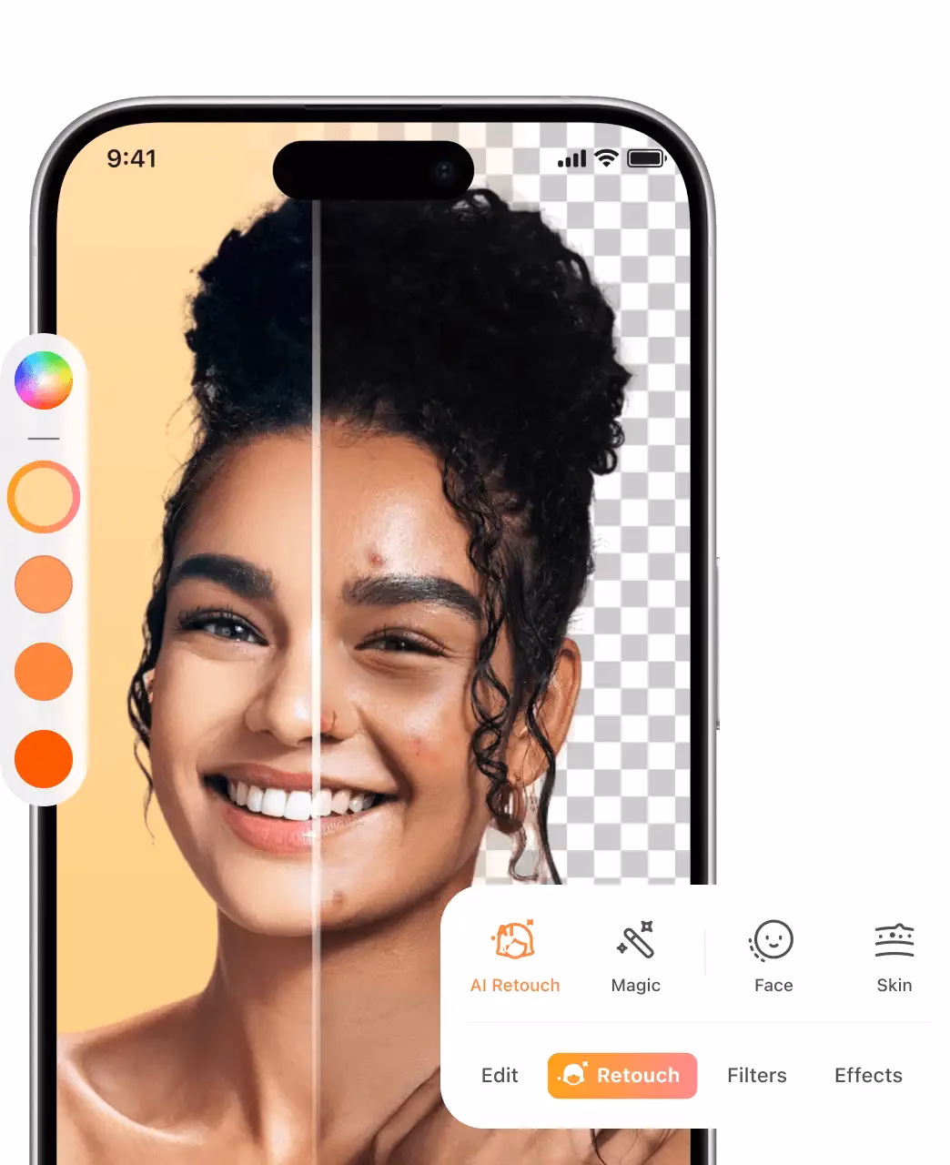 Can you AirBrush photos on an iPhone?