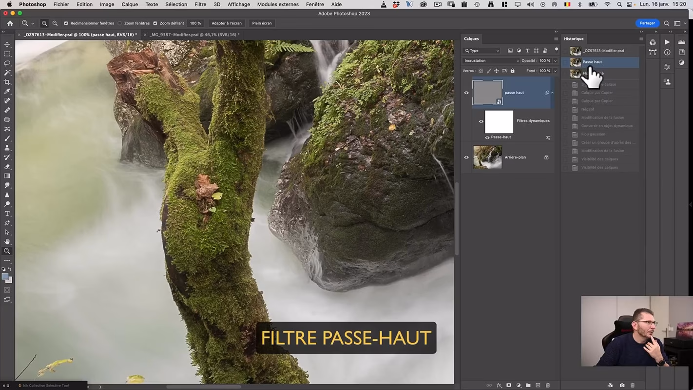 Comment rendre une vieille photo plus nette dans Photoshop ?