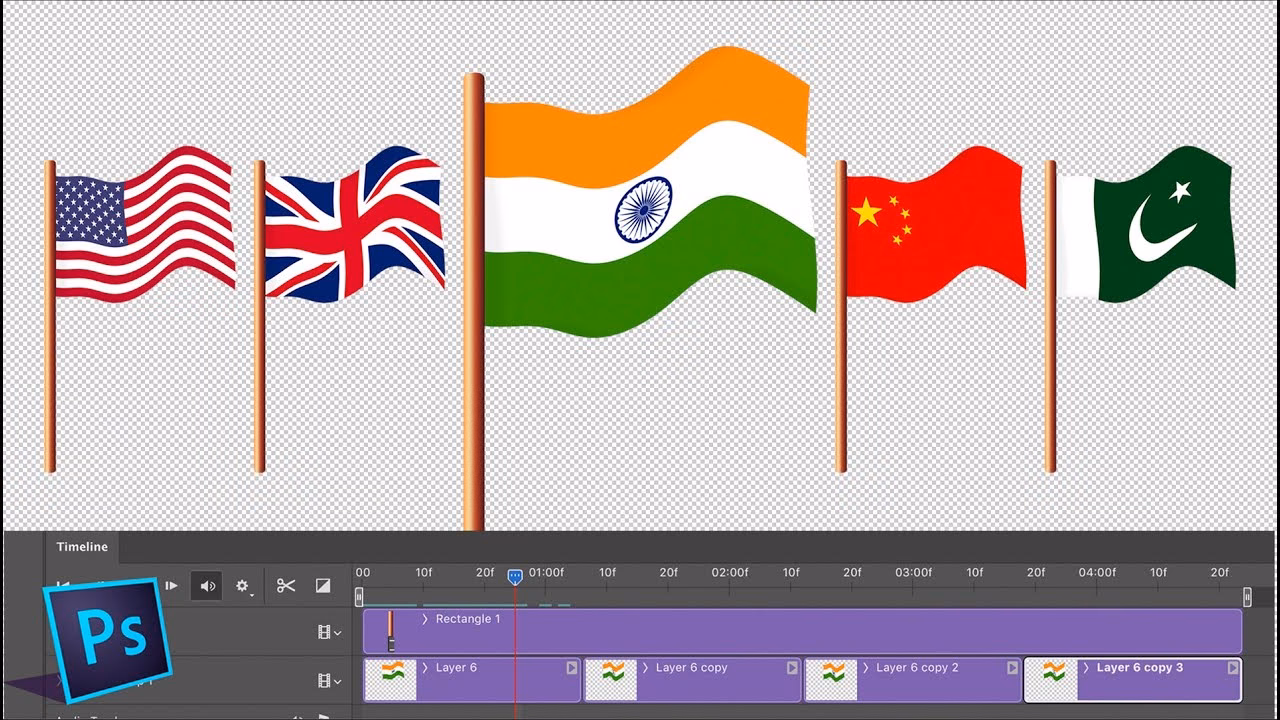 Comment puis-je faire flotter un drapeau ?