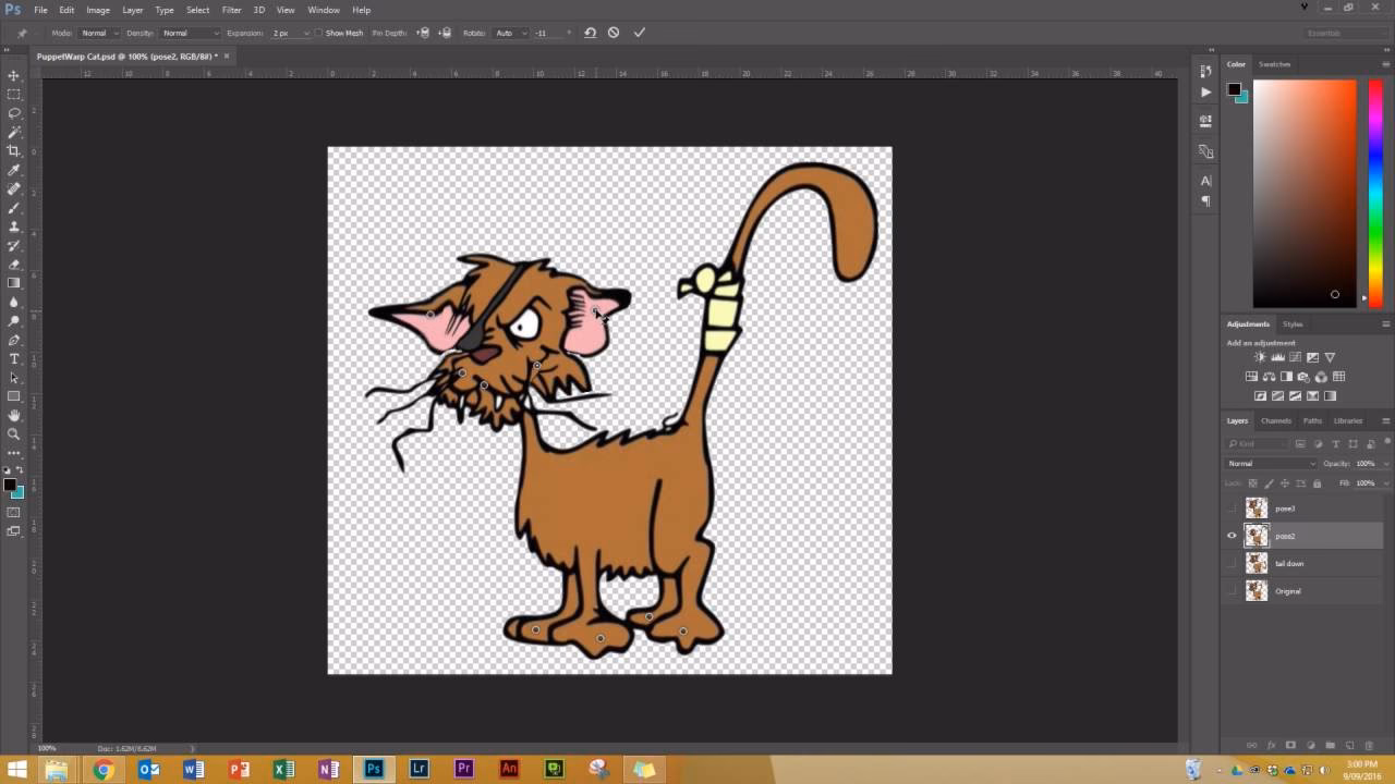 How does puppet animation work?