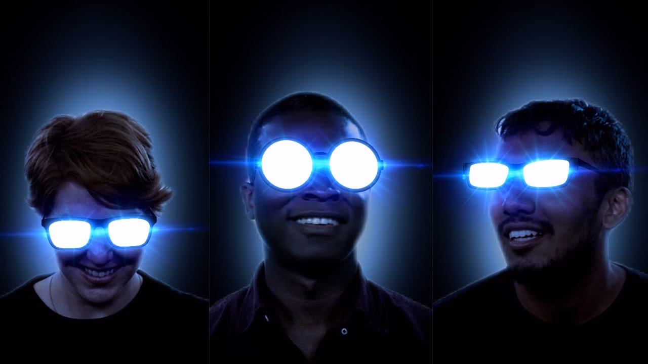 How to remove glare from glasses in Photopea?