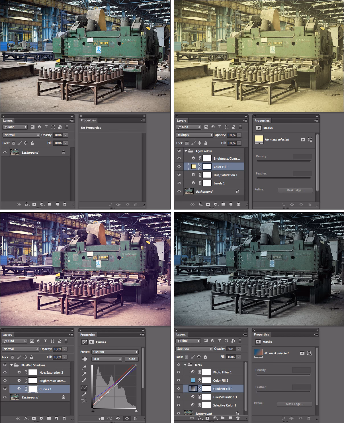 How to create color lookup in Photoshop?