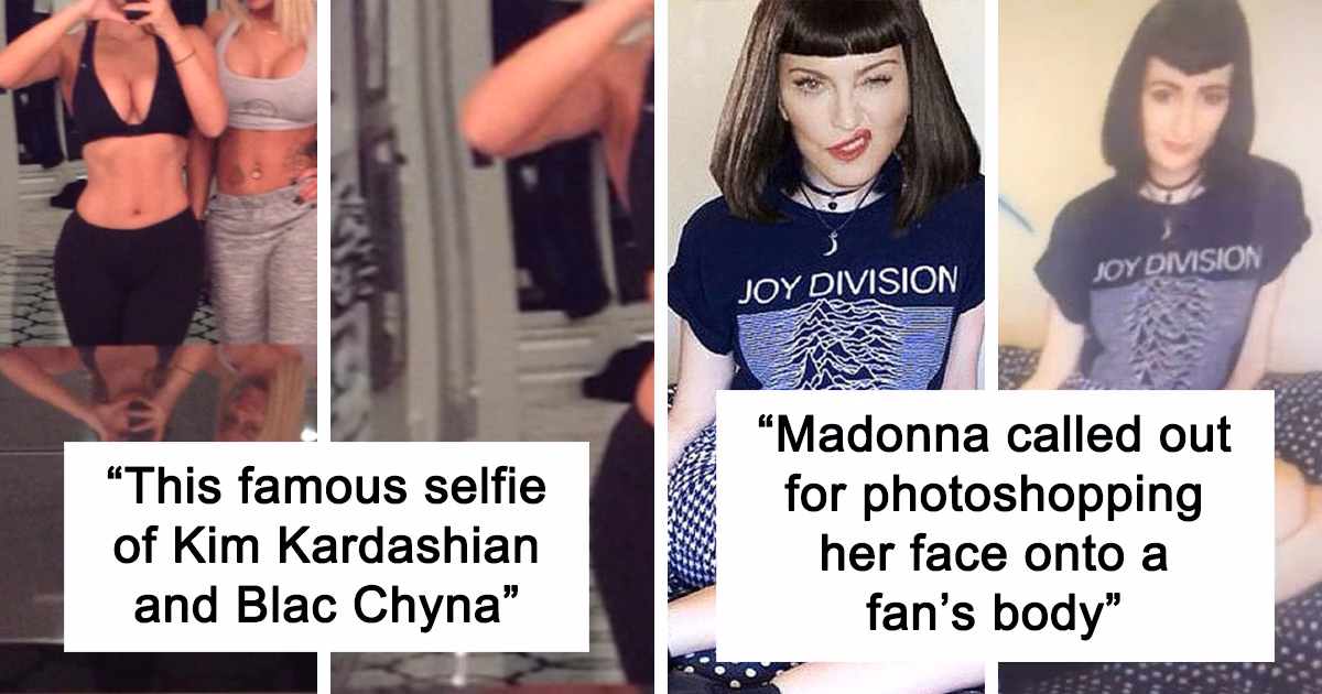 Do celebs edit photos?