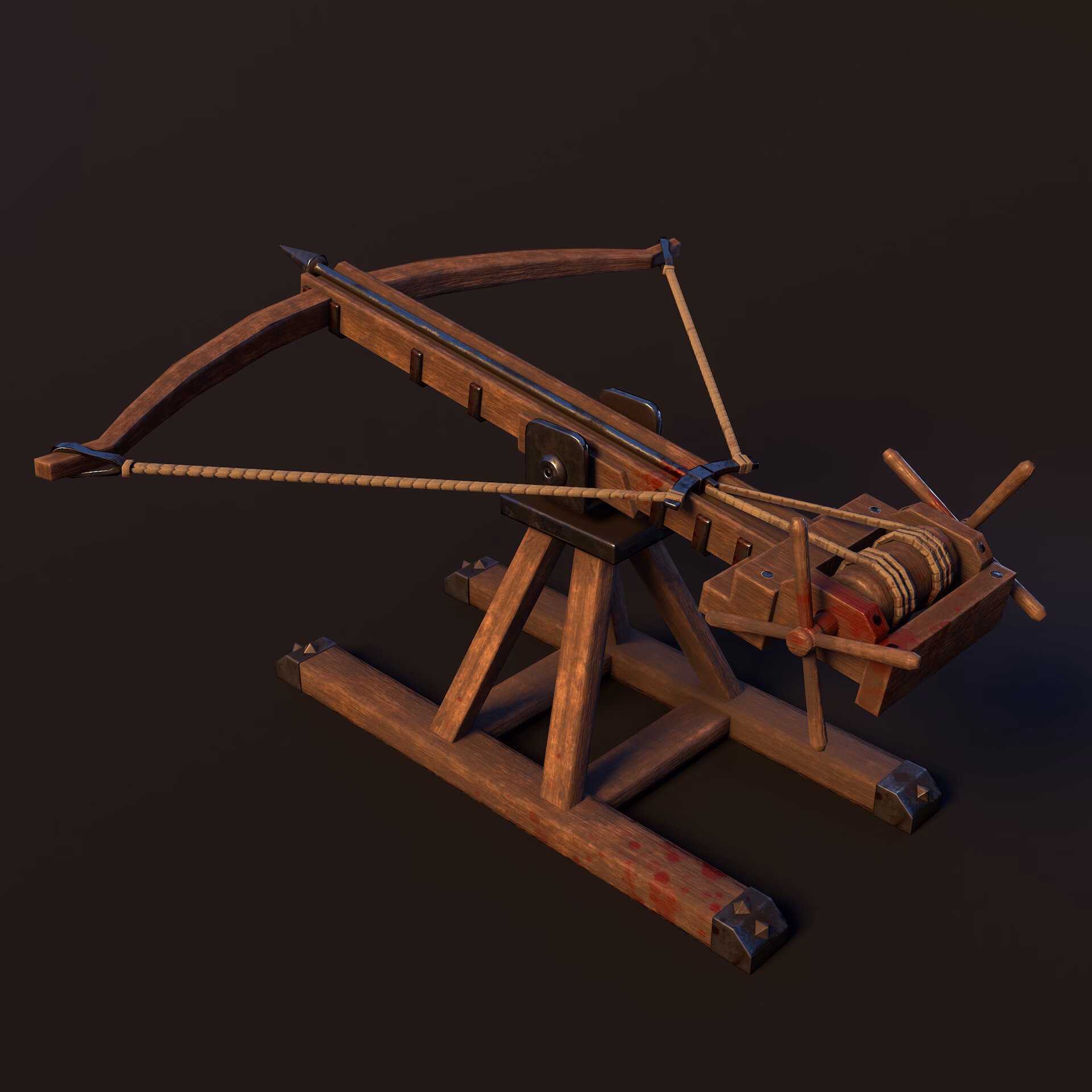 What is the equation for the ballista?
