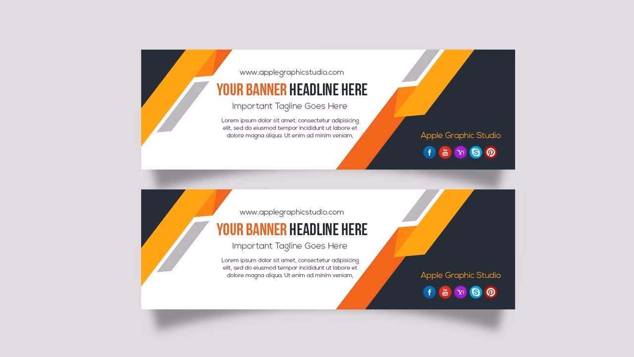 How to make a stylish banner?