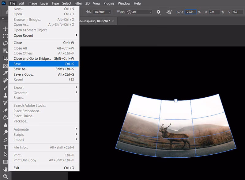 Does Photoshop have a curve tool?