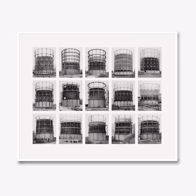 Welche Kamera benutzten Bernd und Hilla Becher?