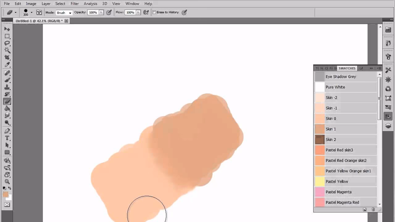 Is there a smudge tool in Photoshop?