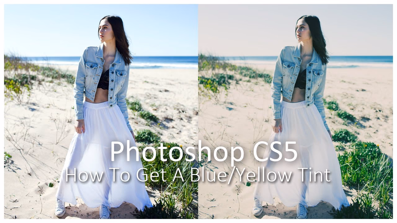 What does blue yellow vision look like?