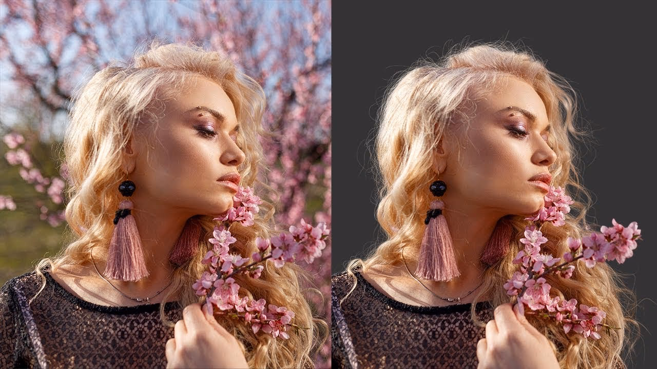 How to add texture to hair in Photoshop?
