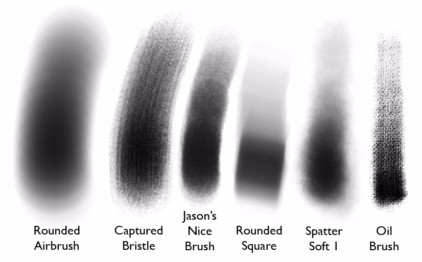 What is the meaning of bristle brush?