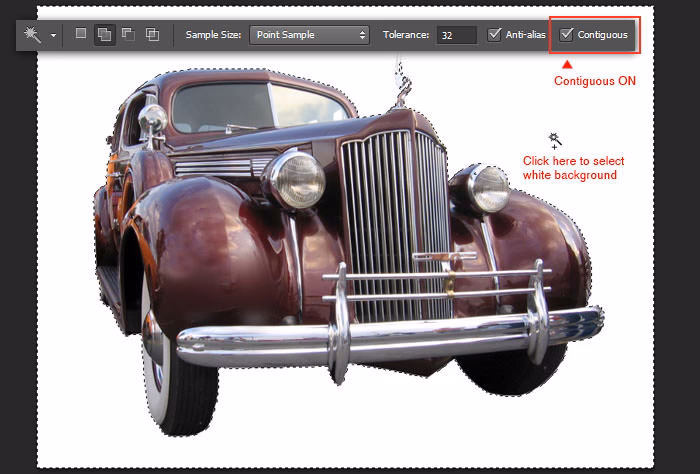 How to make a car look like it's moving in Photoshop?