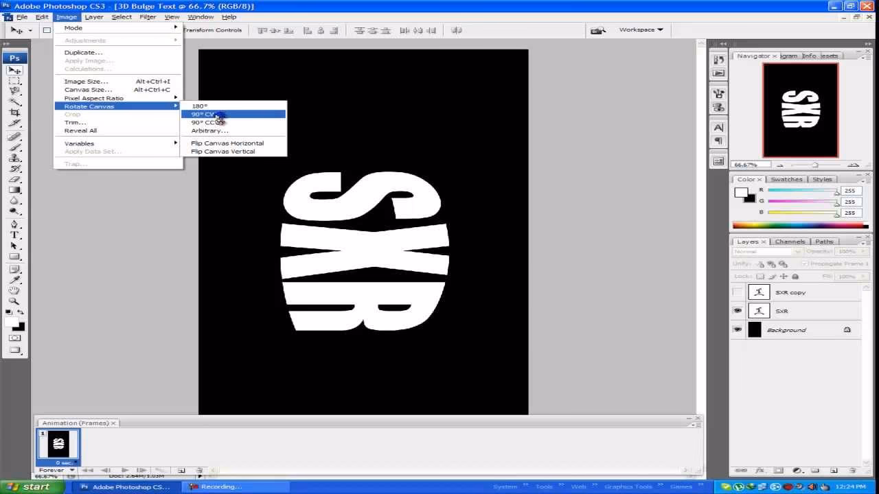 How to make bulge effect?