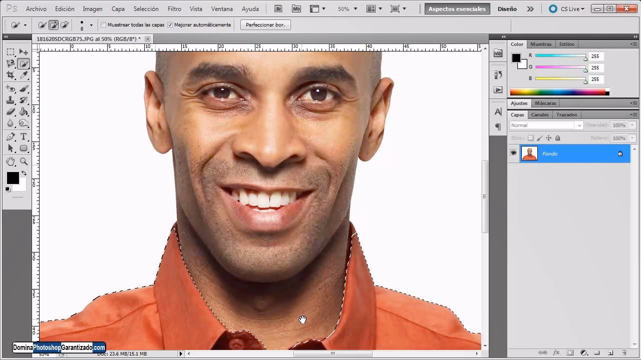 ¿Cómo cambiar el color de una camiseta en Photoshop?