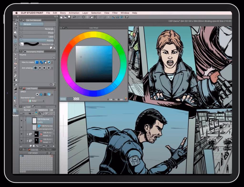 Can Clip Studio Paint use PSD?