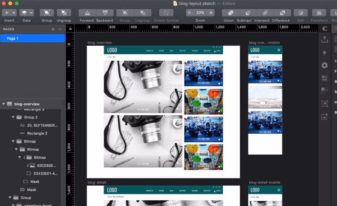 How do I import a Sketch into Photoshop?