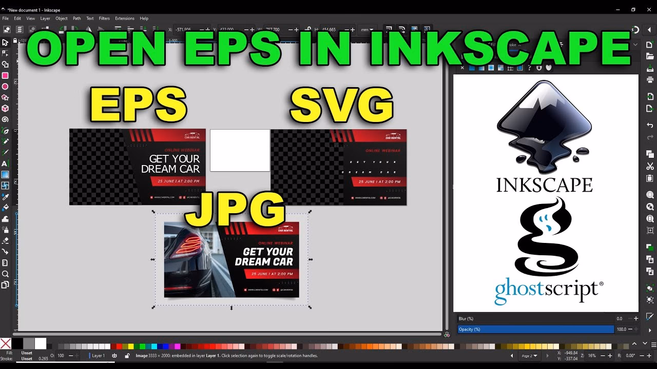 Can Photoshop open Inkscape files?