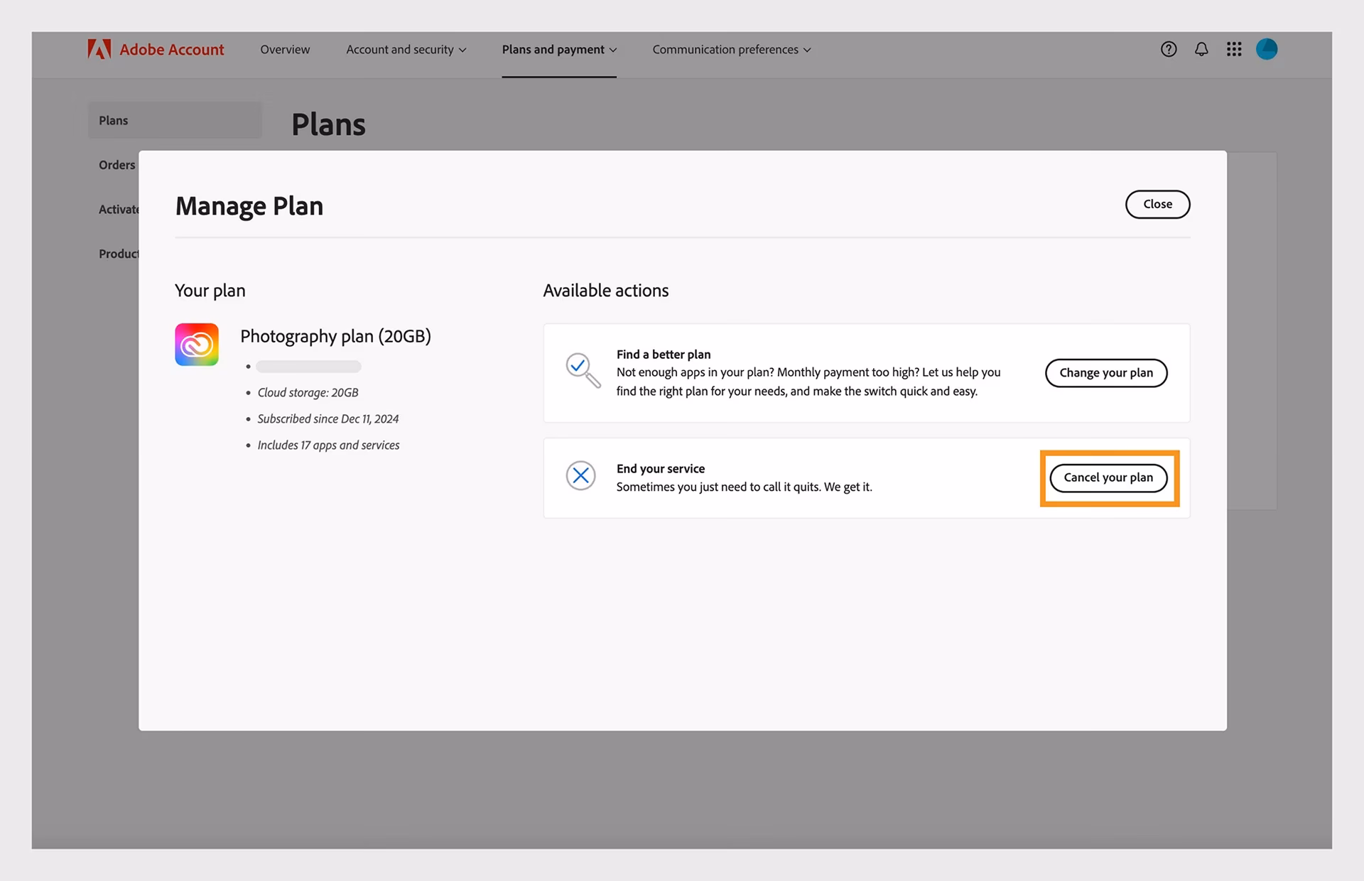 What happens if I don't renew my Adobe subscription?