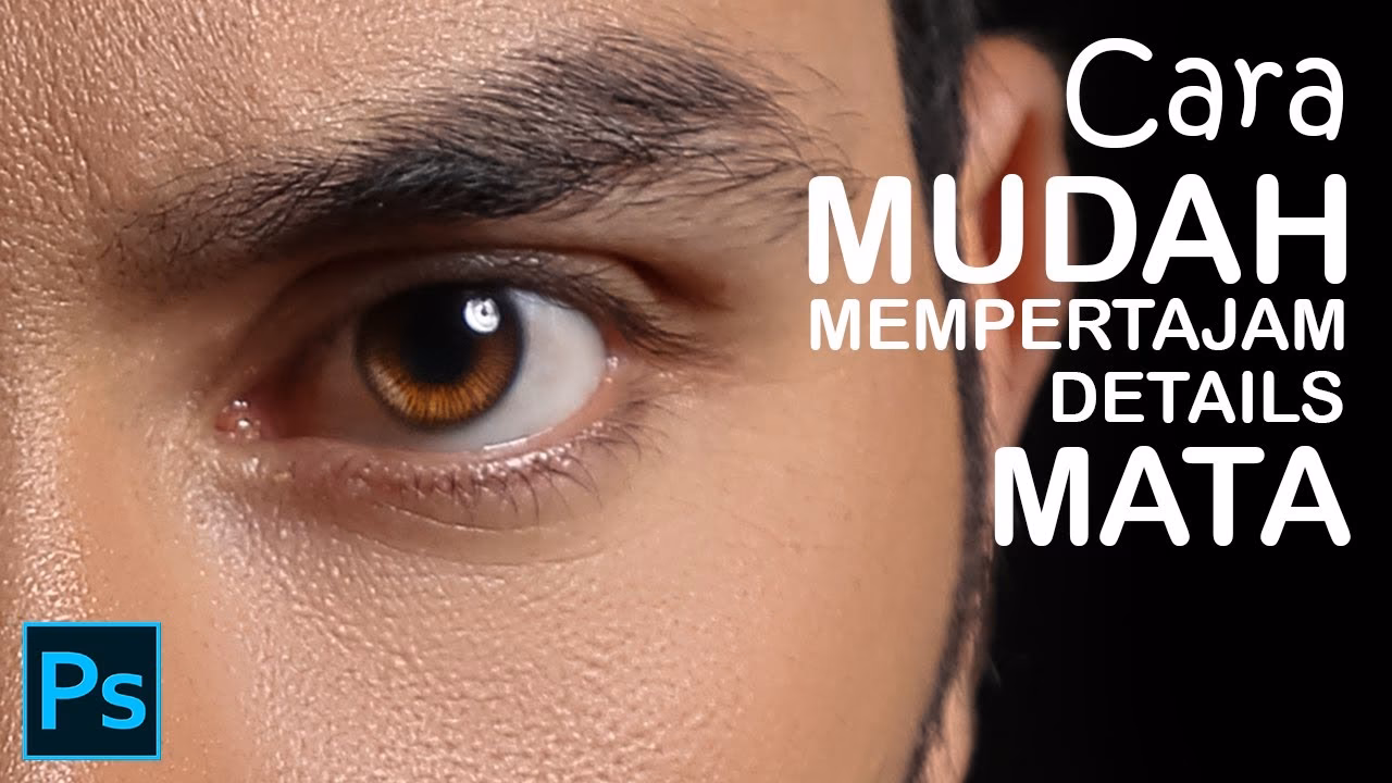 Di mana ikon mata di Photoshop?