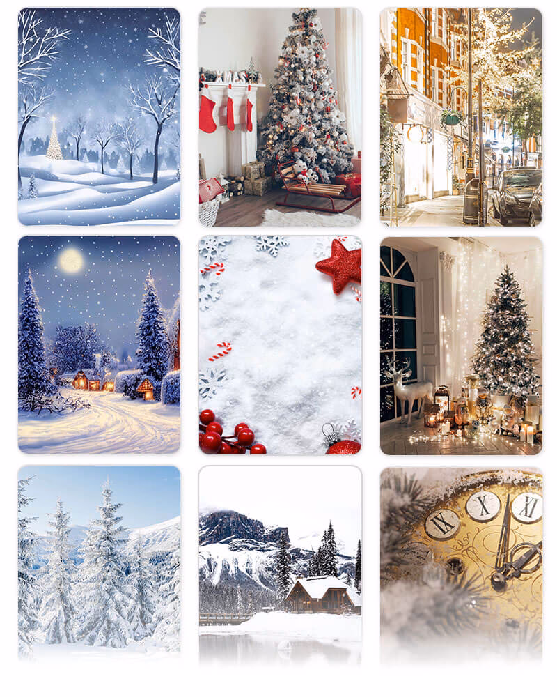 How to turn a picture into a Christmas picture?