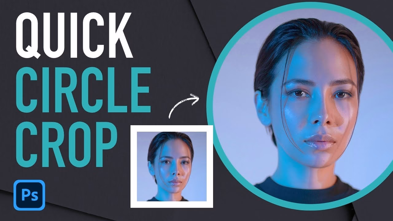 How do I crop a shape in Photoshop?