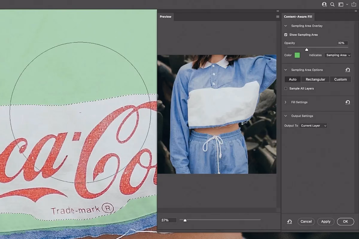 How to clean an image in Photoshop?