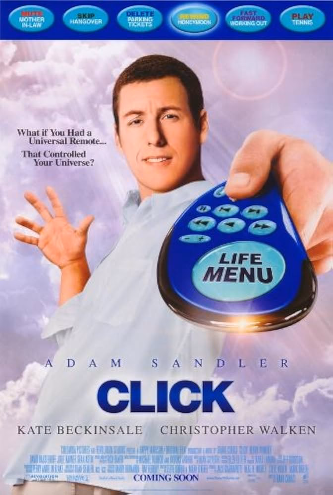 What is the message in the movie Click?