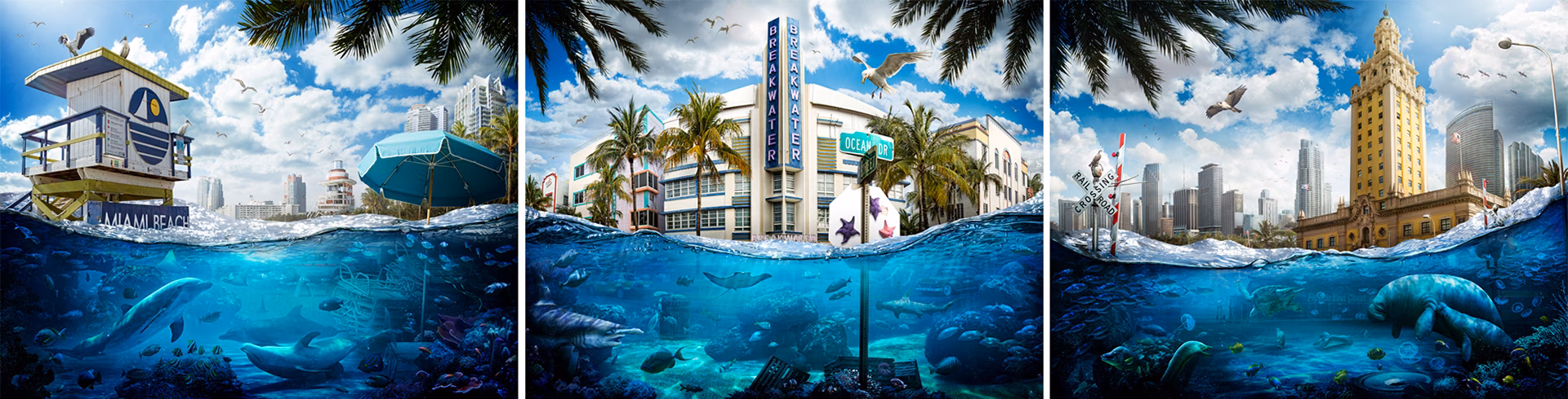 What is the famous artwork on climate change?