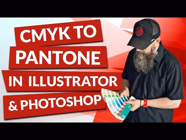 How do you convert Pantone to CMYK in Photoshop?