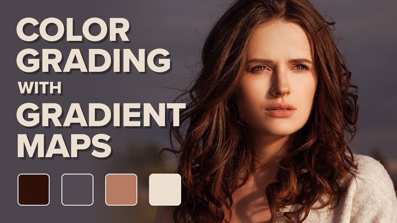 How do you color grade in Photoshop?