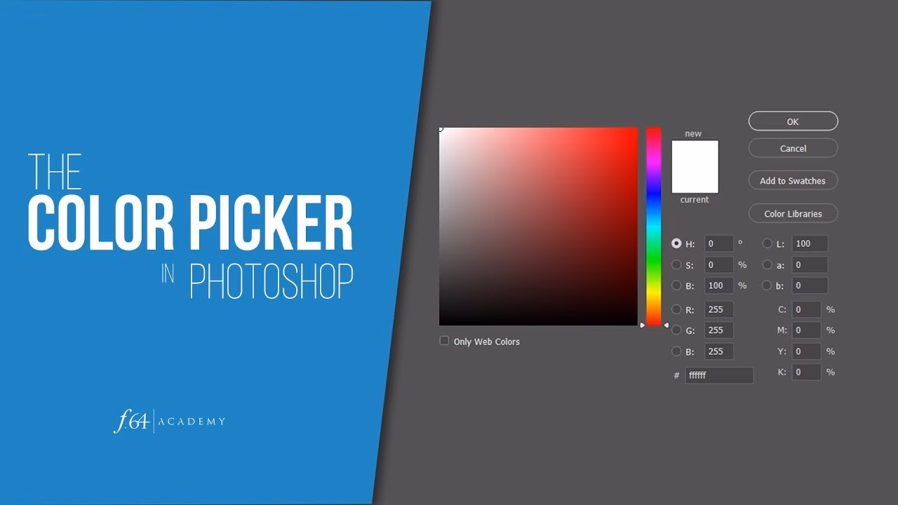 How do I remove a color picker in Photoshop?