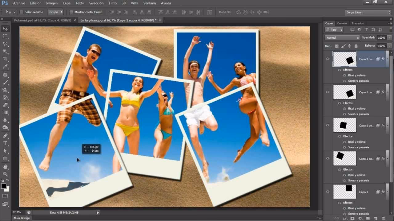 ¿Cómo convertir imágenes en polaroid?