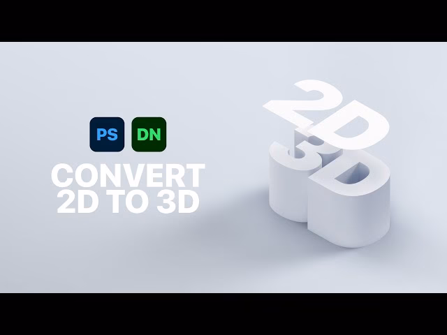 Can a 2D picture be converted to 3D?