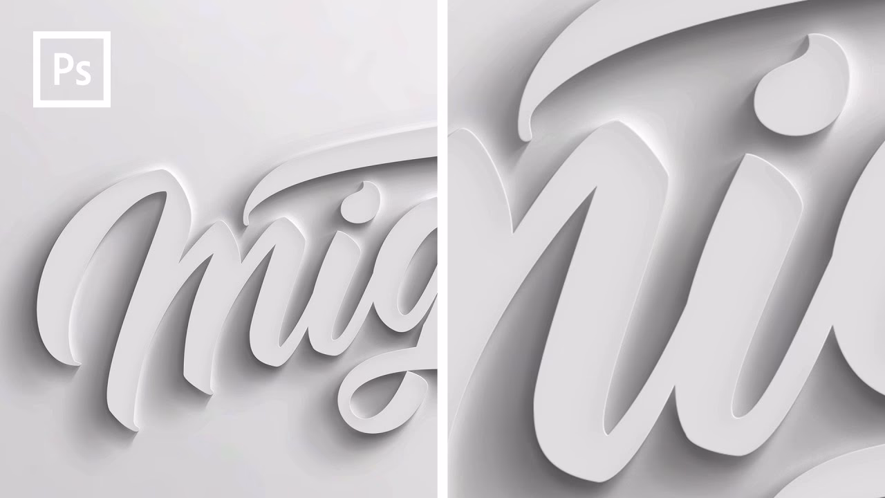 How to make text white in Photoshop?