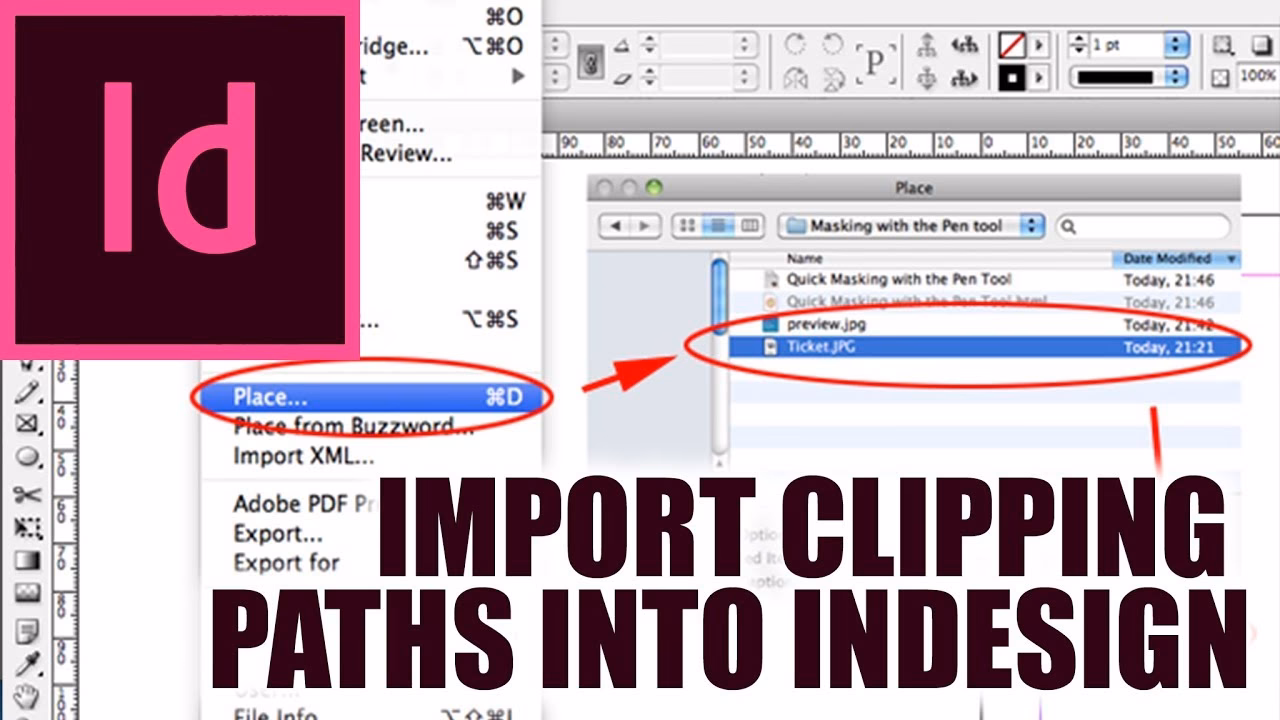 How to copy path from Photoshop to InDesign?