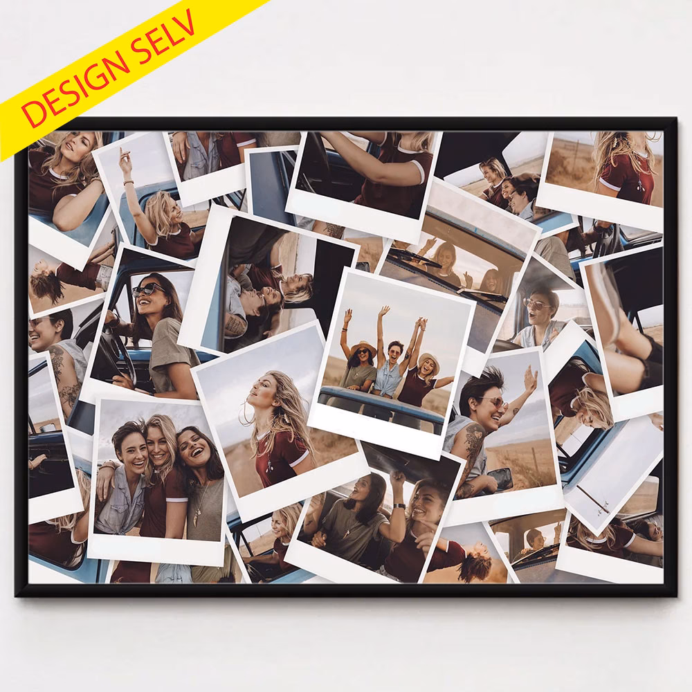 Hvad er forskellen mellem decoupage og collage?