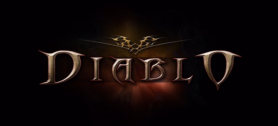What font is the Diablo logo?