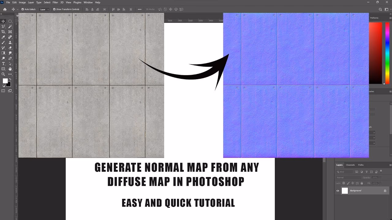 How to create a diffuse map?